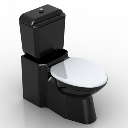 3D Lavatory pan preview