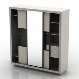 wardrobe 3D Model Preview #c576aa45