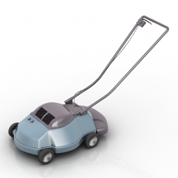 lawn mower 3D Model Preview #ed4af2a9