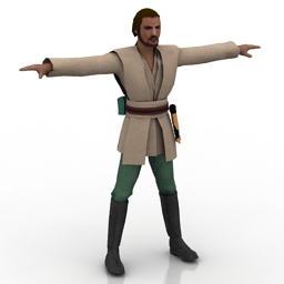 "Star Wars Characters Qui Gon Jinn imperial officer" - Collection preview