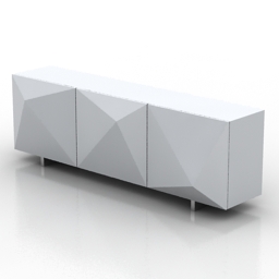 locker cattelan italia kayak 3D Model Preview #d221eb44