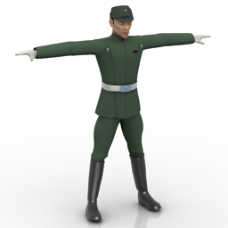 3D Officer preview