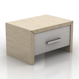3D Bedside table preview