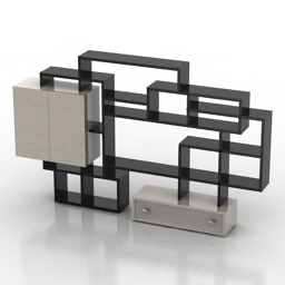 shelf paolo marchetti 3D Model Preview #cbd289d1