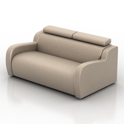 sofa 2 3D Model Preview #f2fc4c59