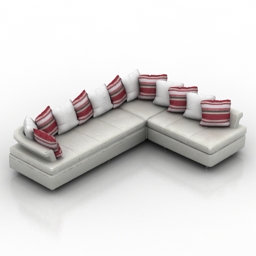 3D Sofa preview