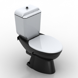 3D Lavatory pan preview