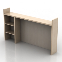 rack ikea micke 3D Model Preview #eb526ccb