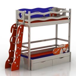 bed 3D Model Preview #1b5cac8c