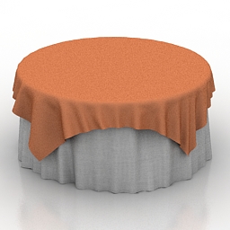 tablecloth 3D Model Preview #411cd3e9