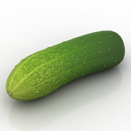 3D Cucumber preview