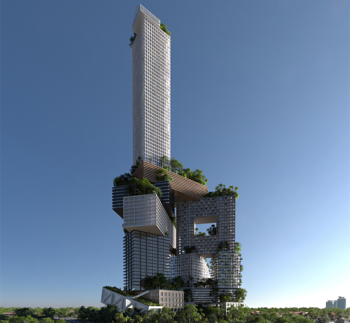 Peruri 88 vertical city, Jakarta, Indonesia
