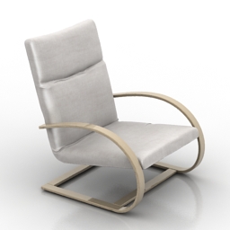 3D Armchair preview