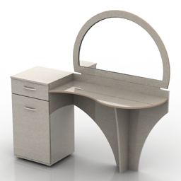 dressing table 3D Model Preview #9df66c18