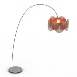 lamp evi style monet te 3D Model Preview #84131b06