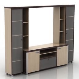 3D Bookcase preview