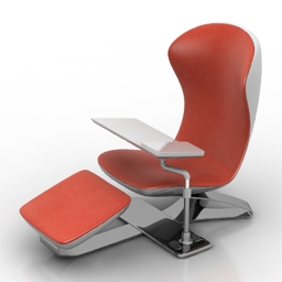 3D Armchair preview