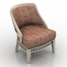 3D Armchair preview