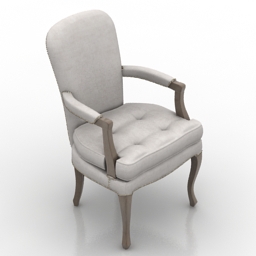 3D Armchair preview