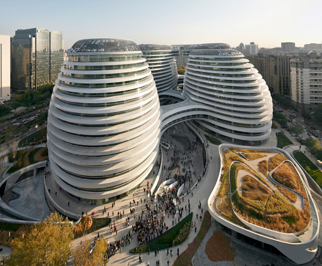 Galaxy Soho by Zaha Hadid, Beijing, China