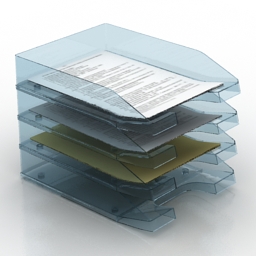 rack for paper 3D Model Preview #931dcd6d