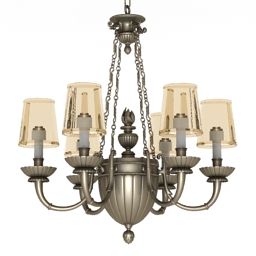 luster galeon art lamps lb3032bbn 3D Model Preview #243bc98c