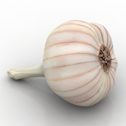 "3D Models Collection of Vegetables Cucumber Garlic" - Collection preview
