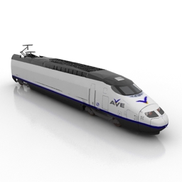 train 3D Model Preview #0cd92c03