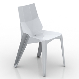 chair bonaldo poly 3D Model Preview #fc99133d