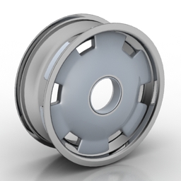 3D Car rim preview