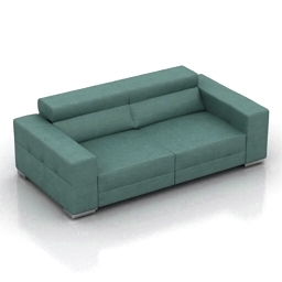 sofa natuzzi-2402 3D Model Preview #ed6d1aad