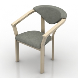 3D Armchair preview