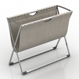 rack for newspapers natuzzi swing 3D Model Preview #e8da3962