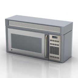 microwave oven 3D Model Preview #0fba213f