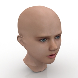 3D Anakin head preview