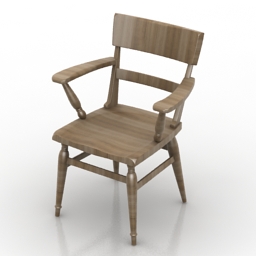 3D Armchair preview