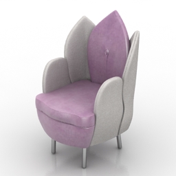 3D Armchair preview