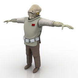 3D Ackbar preview