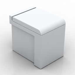 3D Lavatory pan preview