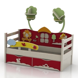 bed 3D Model Preview #c0f7583b