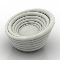 3D Armchair preview