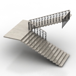 3D Stair preview