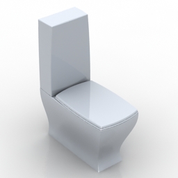 3D Lavatory pan preview