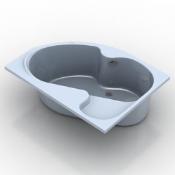 bath ravak rosa 140 l 3D Model Preview #1d55c596