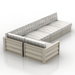3D Sofa preview