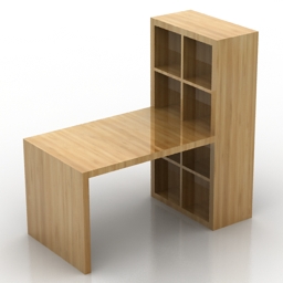 table ikea expedit 3D Model Preview #0e2bcd50