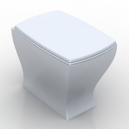 3D Lavatory pan preview