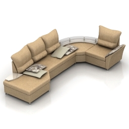 3D Sofa preview