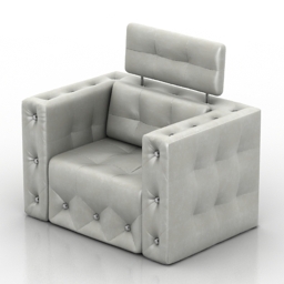 3D Armchair preview