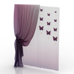 curtain 3D Model Preview #32ef8ba6